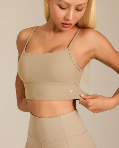 MOVING PEACH Women Sports Bra High Support Shockproof Running Training Bra Removable Bra Cups Gym HIIT Wear ABU(new)