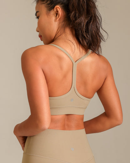 MOVING PEACH Women Sports Bra Y-strap back design Yoga Top Comfort Quick Drying Removable Bra Cups Gym Fitness Dance Daily wear HBL2(new)