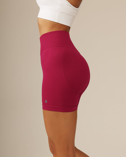 MOVING PEACH Women Training Seamless Short High waist Hip-up Fitness Pants APJ