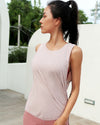 MOVING PEACH Tank top fitness top yoga vest women sleeveless tank top EVJ