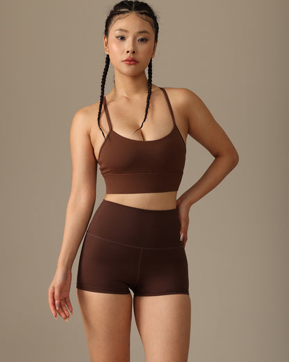 MOVING PEACH Yoga shorts High waist shorts Tights fitness shorts running training wear APK