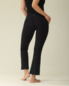 MOVING PEACH Women Yoga Flared Pants High-Rise Butt Lifting Sports Pilates Cropped Pants Breathable ACH