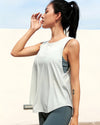 MOVING PEACH Tank top fitness top yoga vest women sleeveless tank top EVJ