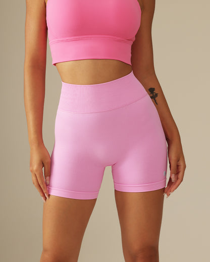 MOVING PEACH Women Training Seamless Short High waist Hip-up Fitness Pants APJ