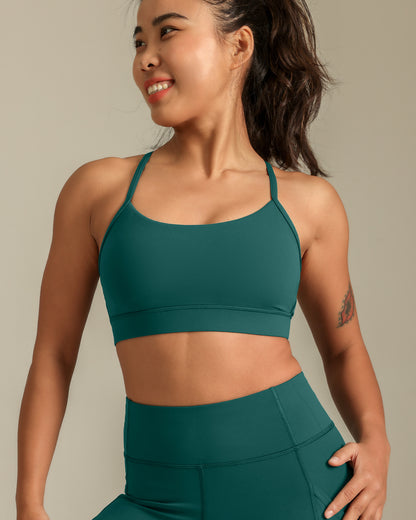 MOVING PEACH Women Sports Bra Y-strap back design Yoga Top Comfort Quick Drying Removable Bra Cups Gym Fitness Dance Daily wear HBL2(new)
