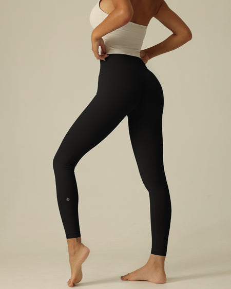 MOVING PEACH Sports Leggings High waist Hip-up Seamless Training Pants ALG