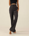 MOVING PEACH Women High-Rise Wide-Leg Pants Comfortable Adjustable Waist String Loose Sports Pants With Pockets ELC3 ELC(wide)