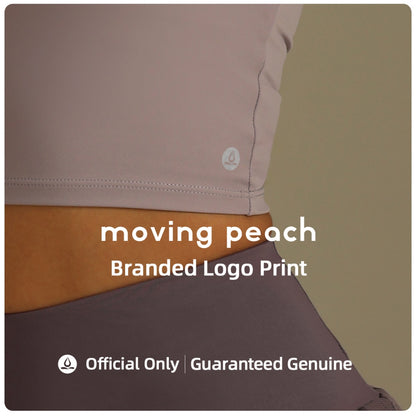 MOVING PEACH Halter Top Yoga Fitness Backless Top Breathable Removable Bra Cups Crop Top Gym Dance Daily Wear BVS2