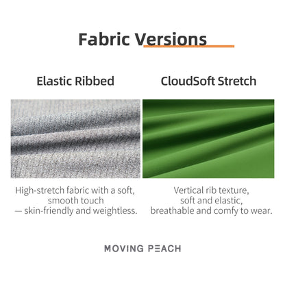 MOVING PEACH Women Sports Tank Top U-neck design Racerback Yoga Top Breathable Fixed Bra Cups Pilates Fitness Dance Daily wear CVL