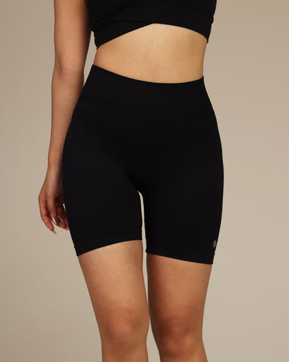 MOVING PEACH Women Training Seamless Short High waist Hip-up Fitness Pants APJ