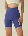 MOVING PEACH Women Sports Shorts Biker Shorts High waist Yoga Training Bottom BPD