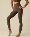 MOVING PEACH Sports Leggings High waist Hip-up Seamless Training Pants ALG