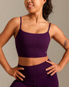 MOVING PEACH Women Sports Bra High Support Shockproof Running Training Bra Removable Bra Cups Gym HIIT Wear ABU(new)