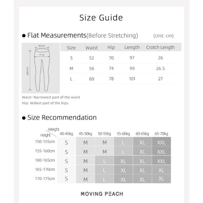 MOVING PEACH Women Flared Pants High-rise Hip-lifting Bell-bottoms with Lace Detail Comfort Yoga Pilates Dance Daily wear ALB
