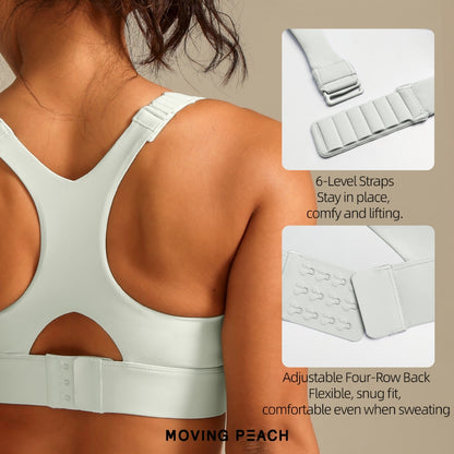 MOVING PEACH Bra women fitness underwear seamless lingerie push up bra yoga tops JBJ