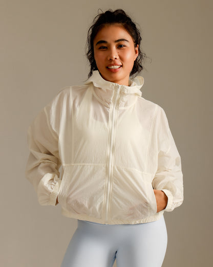 MOVING PEACH Women UV Protection Jacket Relaxed fit Lightweight Windbreaker Jacket Waterproof Jacket UPF 50+ Outdoor Hoodie Full-zip Sun Protection Coats Running Hiking  BSO