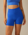 MOVING PEACH Women Training Seamless Short High waist Hip-up Fitness Pants APJ