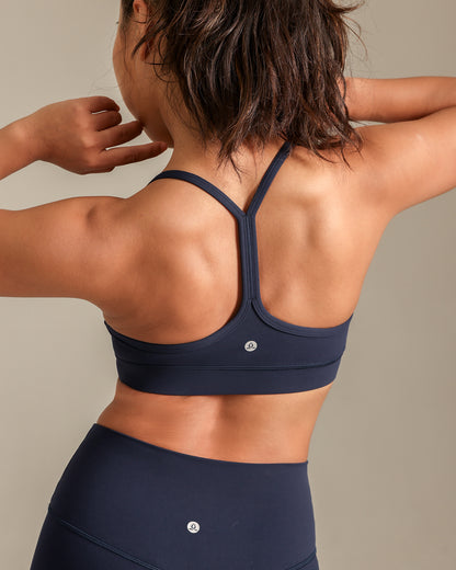 MOVING PEACH Women Sports Bra Y-strap back design Yoga Top Comfort Quick Drying Removable Bra Cups Gym Fitness Dance Daily wear HBL2(new)