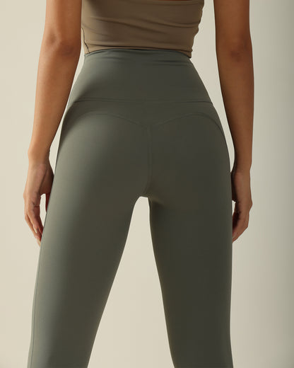 MOVING PEACH Women Yoga Leggings Buttery Soft High Waist Hip Up Fitness Pants With Pocket DLB