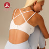 MOVING PEACH Women Sports bra High Support Beauty-back Fitness Top Soft Fixed Bra Cups Gym Training Dance wear ABO2