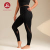 MOVING PEACH Women Yoga Leggings High waist Meah Side drop-in pockets Fitness Pants Comfort Gym Pilates Daily wear ELX