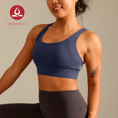 MOVING PEACH Bra women fitness underwear seamless lingerie push up bra yoga tops JBJ
