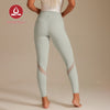 MOVING PEACH Women Yoga Leggings High waist Meah Side drop-in pockets Fitness Pants Comfort Gym Pilates Daily wear ELX