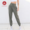 MOVING PEACH Women Jogger Pants High-Rise Full Length Sports Bottom S-XL DLD