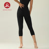 MOVING PEACH Capri Pants Yoga Pants High Waist Buttery Soft Fitness Cropped Pants With Pocket ACT