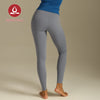 MOVING PEACH Women Compression Leggings Breathable High Waist Training Sports Pants Soft Quick-drying No Front Seam Gym Yoga Pants Shaping Training Sculpt Leggings HLL2
