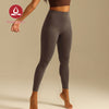 MOVING PEACH Women Sports Fitness Pants Skin-friendly High waist Yoga Trouser FlowMotion Pants BLB