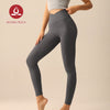 MOVING PEACH Women Seamless Yoga Leggings Butt Lifting V-shaped Waistband Design Sports Pants Squatproof Beathable Fitness Pants ALX