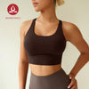 MOVING PEACH Women Sports bra Medium Support Shockproof Beauty-back Running Training Bra Removable Bra Cups Fitness Cycling wear ABO(upgraded)