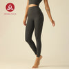 MOVING PEACH Women Compression Leggings Breathable High Waist Training Sports Pants Soft Quick-drying No Front Seam Gym Yoga Pants Shaping Training Sculpt Leggings HLL2