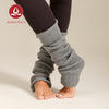 MOVING PEACH Wool Leg Warmers for Women Fall Winter Warm Wool-blend Cable Knit Yoga Leg Warmers Comfort Pilates Barre Ballet Daily wear