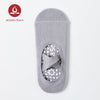 MOVING PEACH Women Pilates Socks Yoga Socks Breathable Cross Strapping Dance Socks Non-Slip Barre Socks