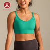 MOVING PEACH Women Sports bra High Support Beauty-back Fitness Top Soft Fixed Bra Cups Gym Training Dance wear ABO2