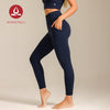 MOVING PEACH Women Yoga Leggings High waist Multi-Pocket Fitness Leggings Quick-Dry High Stretch Sports Pants Gym HIIT Training Daily wear CLQ(new)