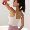 MOVING PEACH Yoga Tank Bra Sports Fitness Crop Top With Removable Pads AVV