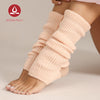 MOVING PEACH Footed Leg Warmers for Women Fall Winter Warm Knitted Ribbed Leg Warmers Elegance Comfort Yoga Pilates Barre Ballet Daily wear