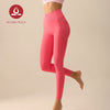 MOVING PEACH Women Seamless Yoga Leggings Butt Lifting V-shaped Waistband Design Sports Pants Squatproof Beathable Fitness Pants ALX