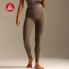 MOVING PEACH Women Compression Leggings Breathable High Waist Training Sports Pants Soft Quick-drying No Front Seam Gym Yoga Pants Shaping Training Sculpt Leggings HLL2
