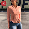 MOVING PEACH Women Athletic Jackets Hooded Full-zip Running Coat S-XL ASP