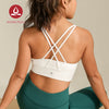 MOVING PEACH Women Sports bra Medium Support Shockproof Beauty-back Running Training Bra Removable Bra Cups Fitness Cycling wear ABO(upgraded)