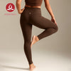 MOVING PEACH Women Sports Fitness Pants Skin-friendly High waist Yoga Trouser FlowMotion Pants BLB