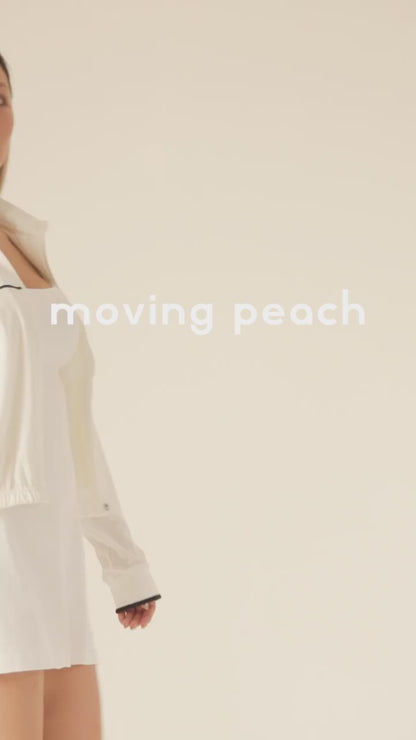 MOVING PEACH Women Sports Coats Lightweight UPF 50+ Mock neck UV Protection Jacket Loose Fit Outdoor Running Daily Wear ASN