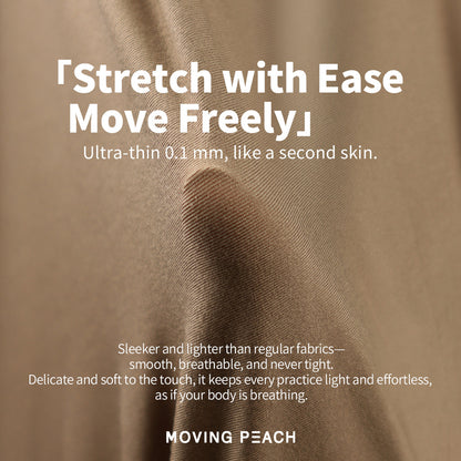 MOVING PEACH Women Sports Longsleeve Dual-Style Wear Design Wrap around style Crop Top Comfort Yoga Pilates Dance Daily wear ASQ(new)
