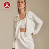 MOVING PEACH Women Sports Coats Lightweight UPF 50+ Mock neck UV Protection Jacket Loose Fit Outdoor Running Daily Wear ASN
